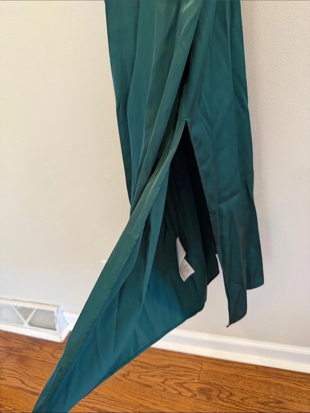 Abercrombie & Fitch Sleek Emerald Green Slip Dress - Women